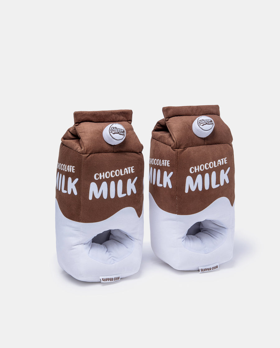 chocolate milk slippers